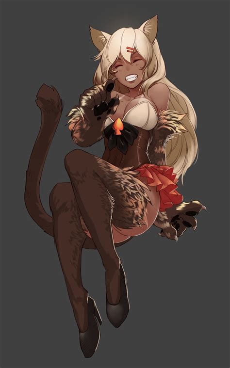 Cheshire Cat Monster Girl Encyclopedia Drawn By Less
