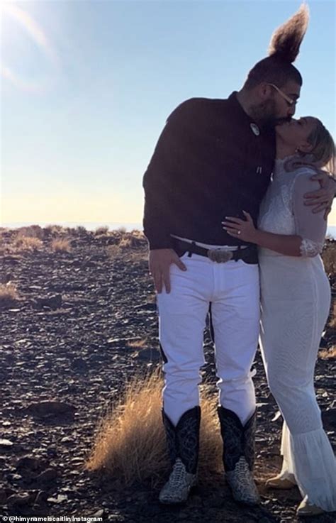 The Fat Jewish Marries Influencer Caitlin King In An Intimate Desert