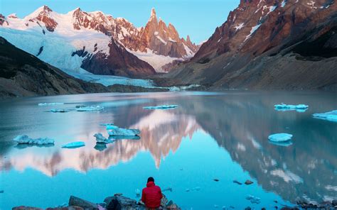 Fondos De Pantalla 3840x2400 Argentina Montañas Lago Cerro Torre Hielo