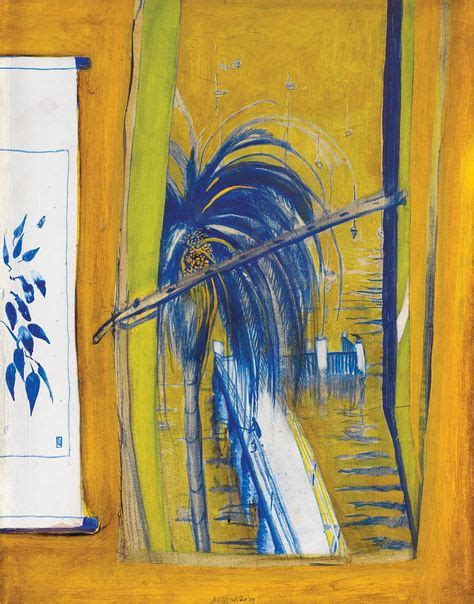 Brett Whiteley Australian 1939 1992 The Pier At Lavender Bay 1979