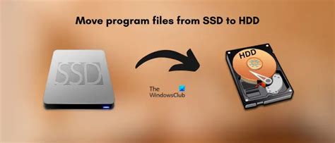 How To Move Program Files From Ssd To Hdd In Windows
