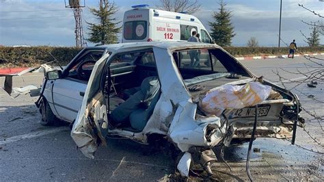 Karamanda zincirleme kaza 3 yaralı Son Dakika Haberleri