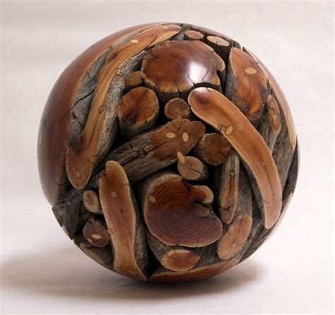 Wooden Sphere Oddlysatisfying