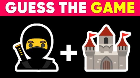 🎮 Guess The Game By Emoji Youtube