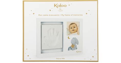 Kaloo Home Memories Frame Kit Dempreintes Pour B B Notino Be