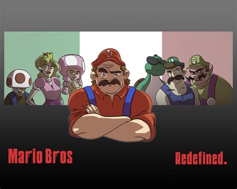 Los Mejores Fan Arts De Mario Bros Taringa