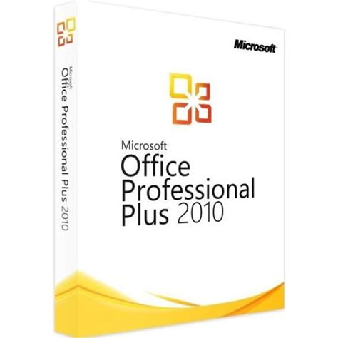 Microsoft Office 2010 Professionnel Plus Clé Licence à Télécharger à