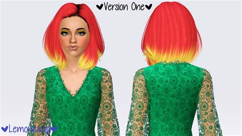 Skysims 242 Hairstyle Retextured By Lemonkixxy`s Lair For Sims 3 Sims