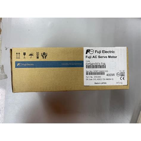 Fuji Ac Servo Motor Gys Dc T A Xyr Shopee Malaysia