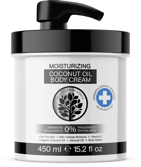 Coconut Oil Body Cream 450ml - Skin Oil From Africa
