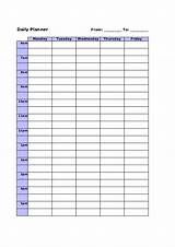 Photos of 30 Minute Schedule Template