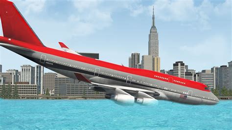 Boeing 747 Hudson River Emergency Landing Gone Wrong X Plane 11