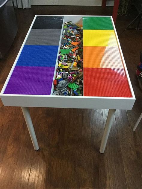 20 Diy Boys Lego Table Design Ideas With Storage Building For Kids