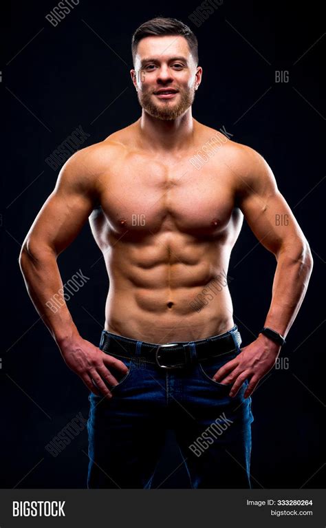 Muscular Guy Naked Image Photo Free Trial Bigstock