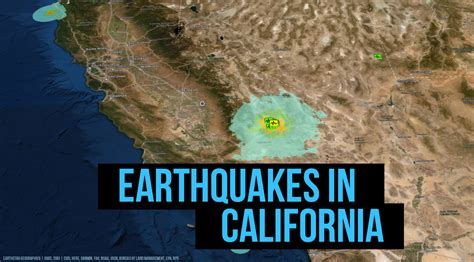 Earthquakes In California United States