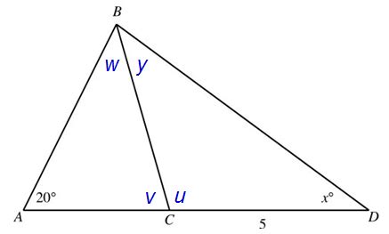 Easy to use calculator to solve right triangle problems. In the figure, triangles ABC and ABD are right triangles. Wh : Multiple-choice Questions ...