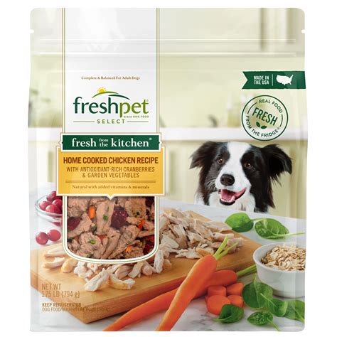 Freshpet Fresh From The Kitchen Home Cooked Chicken Fresh Dog Food