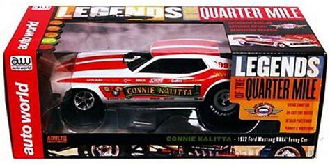 1972 Connie Kalitta Ford Mustang Nhra Funny Car White W Red Stripes