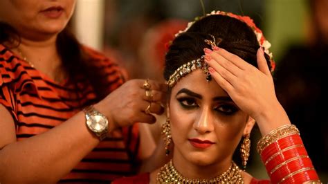 Latest Punjabi Bridal Makeup By Heena Hasan Youtube