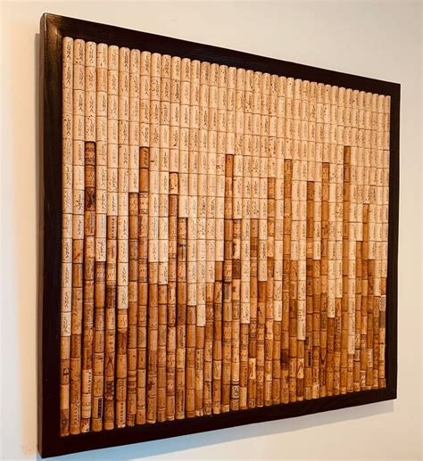 Wine Cork Mosaic Abstract Wall Art Etsy Wine Cork Art Wine Cork Diy Crafts Wine Cork Wall