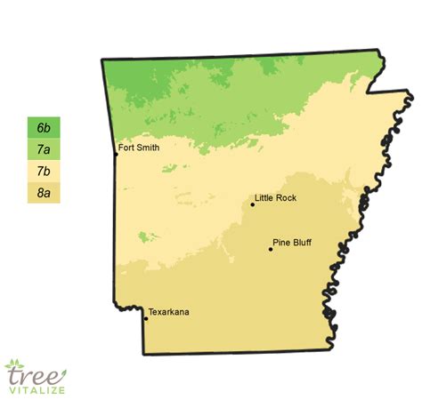 Planting Zones Arkansas Hardiness Gardening And Climate Zone