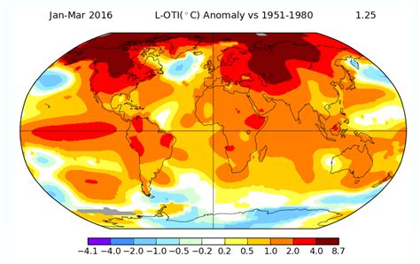 Riscaldamento Globale Primo Semestre 2016 Il Più Caldo Della Storia