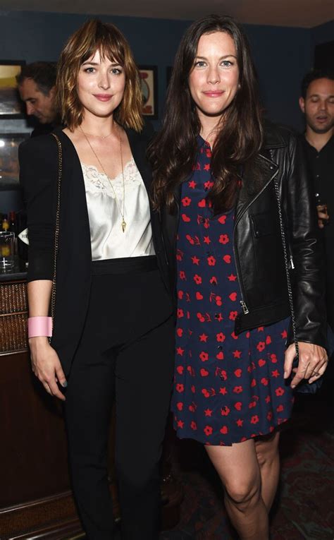 Dakota Johnson And Liv Tyler From The Big Picture Todays Hot Photos E