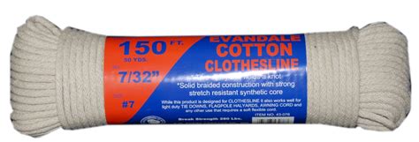 Evandale Premium Cotton Clothesline Rope