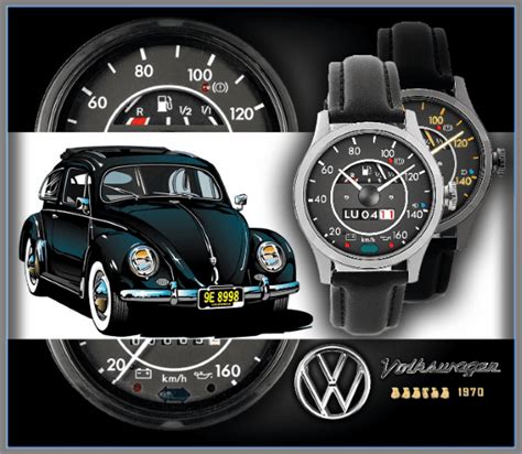 Vw Beetle 1973 Speedometer Watchfaces For Smart Watches