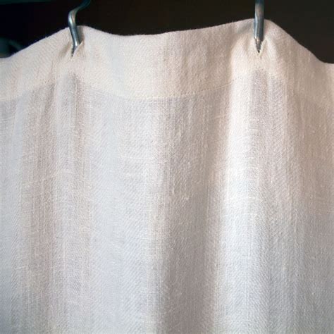 Anichini Donatas Flatweave Linen Shower Curtains The Essence Of Linen