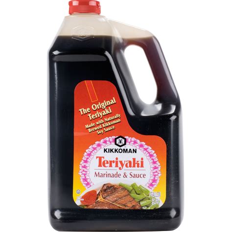 Kikkoman 1 Gallon Teriyaki Marinade And Sauce