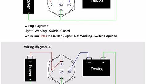 Push Button Light Switch Wiring Diagram - Push Button Switch To