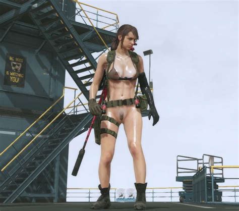 MGS V TPP Обнаженная Quiet Nude Quiet