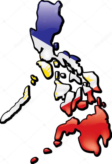 Map Of The Philippines — Stock Vector © Joeiera 8898317