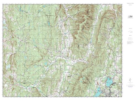 Mytopo Stephentown Center New York Usgs Quad Topo Map