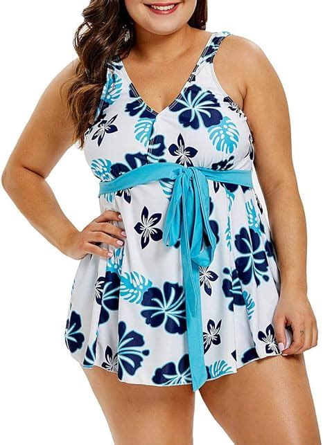 Ariesale Womens Slimming Tummy Control Swimdress Swimwear Lady Sexy