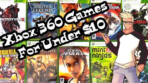 Xbox 360 Games For Under 10 Youtube