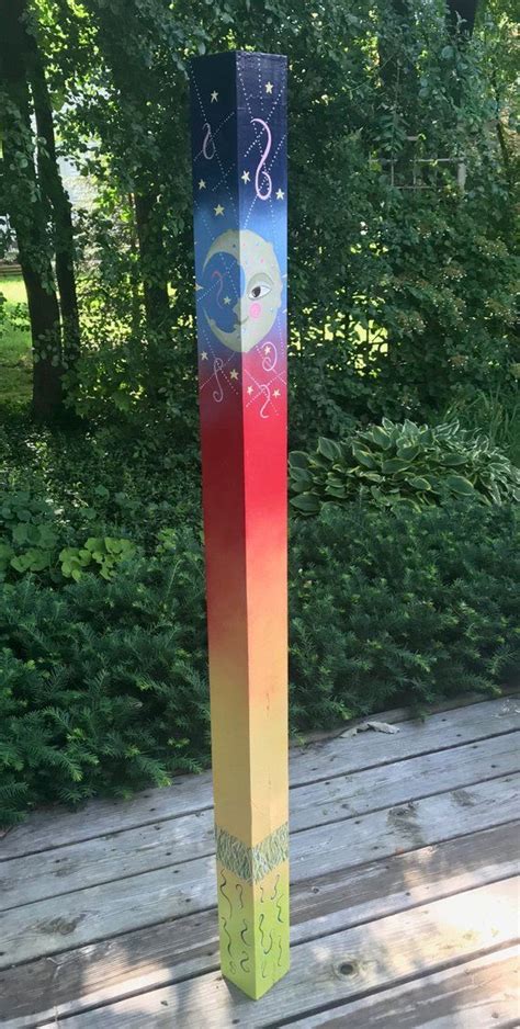 Maybe you would like to learn more about one of these? Peace Pole Garden Pole Garden Art Customized Peace Pole ...