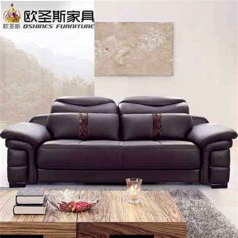 New Design Italy Modern Leather Sofa Soft Comfortable Livingroom Genuine Leather Sofa Real