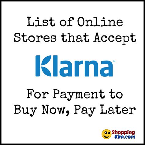 Pay with ebt card for delivery, including amazon.com, freshdirect, walmart, safeway you can split your order payment with another payment method including a credit or debit card. Online Stores That Accept Klarna To Buy Now, Pay Later - Shopping Kim