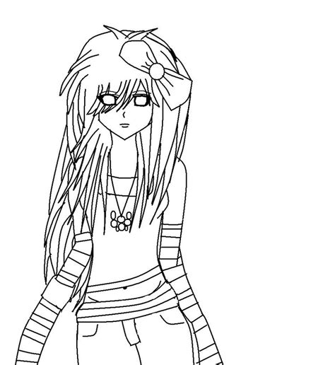 Emo Coloring Pages Coloring Pages To Print