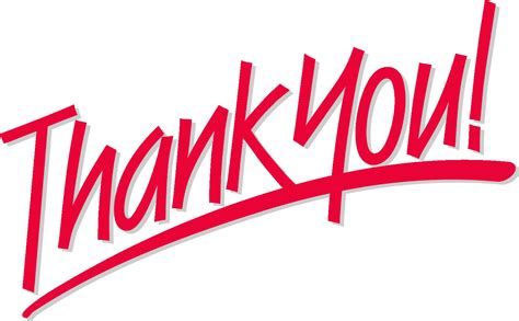 Thank You PNG Images Free Thank You Clipart Pictures Free