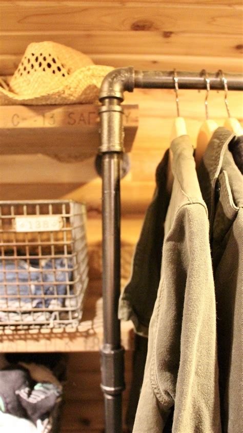 Check out my diy industrial pipe closet tutorial. My Sweet Savannah: ~our industrial pipe closet system~