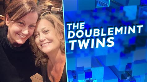 Longest Running Doublemint Twins Where Are They Now Classic Commercial Stars Youtube