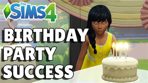 How To Throw A Gold Medal Birthday Party The Sims 4 Guide Youtube