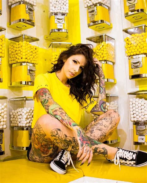 Tattooed Model Angela Mazzanti Inkppl