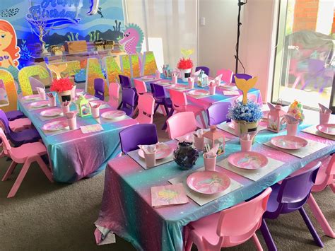 Kids Birthday Party Table Setup Auckland Nz Janellas Events