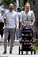 Christine Quinn showcases post-baby body as she strolls with husband ...