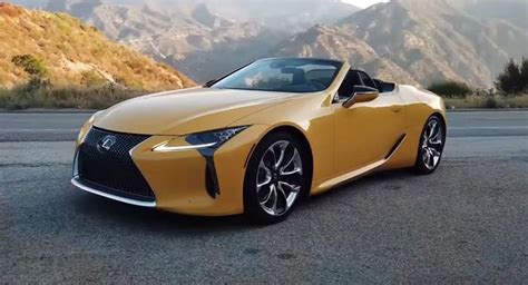 Is The Lexus Lc 500 Convertible As Good As The Coupe Carscoops