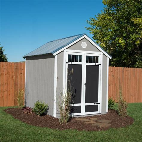 Taking accurate measurements in your home is critical when purchasing a new refrigerator. Handy Home Products Garden Shed 6 ft. x 8 ft. Wood Storage ...